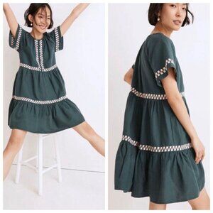 sachin and babi light blue dress Mexican Puebla Dress for Girls Mint – Cielito Lindo